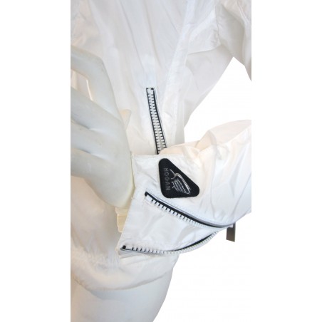 Women's double jacket with zip effect