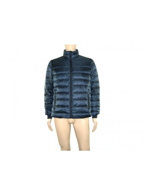 People of Shibuya Man coat mod. Haciko Pied de Poule Blue