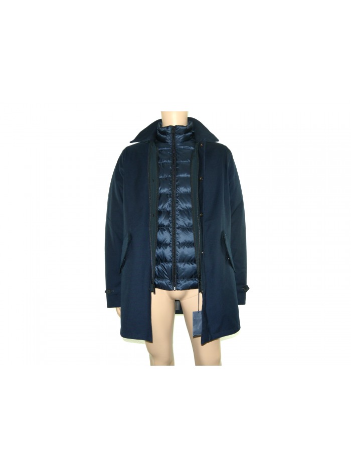 People of Shibuya Man coat mod. Hachiko PW1038 Blue