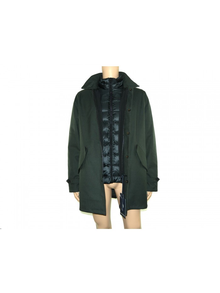 People of Shibuya Man coat mod. Hachiko PW1038 Dark Green