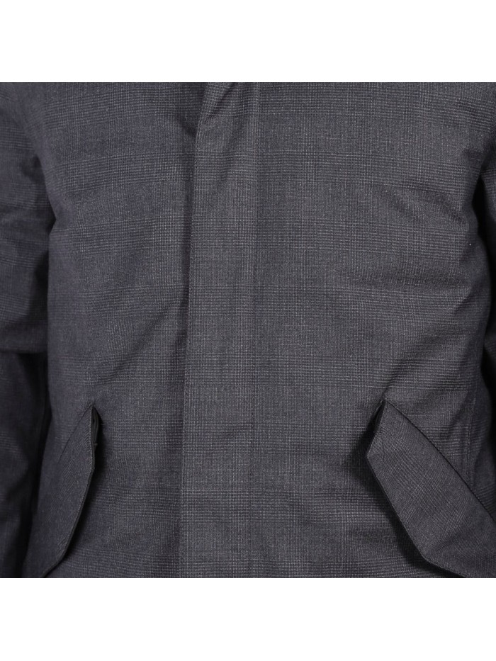 People of Shibuya Man coat mod. Haciko Pied de Poule Gray