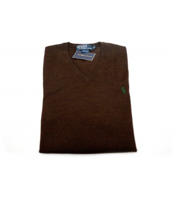 Ralph Lauren Men's Slim Fit Sweater Brown