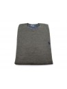 Maglia uomo modello Slim Fit, collo a giro.