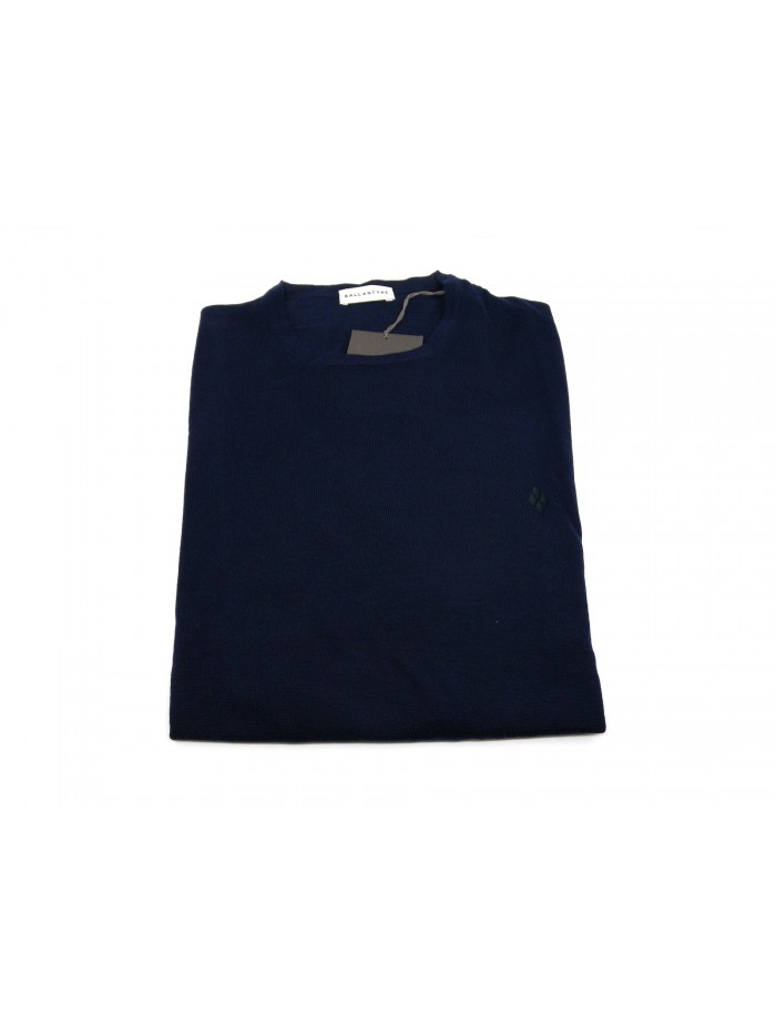 Maglia uomo classica, modello giro senza elastico, lana Merino extrafine. Maglia uomo classica, modello giro senza elastico, lana Merino extrafine.