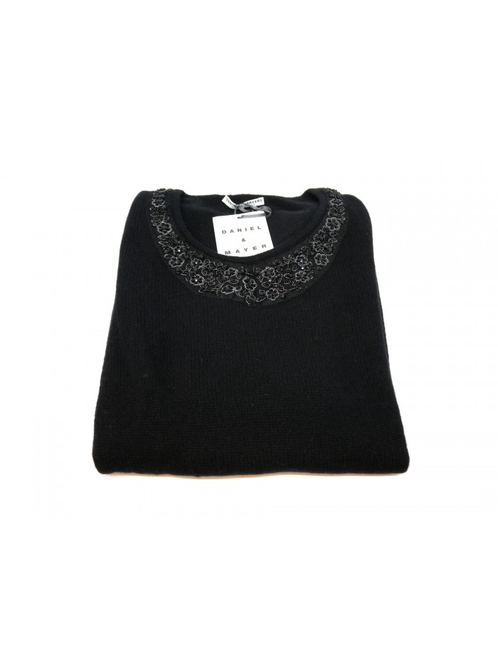 Maglia donna art.123/A, 100% Cashmere Made in Italy, collo a giro Maglia donna art.123/A, 100% Cashmere Made in Italy, collo a giro