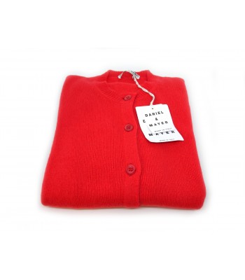 Daniel & Mayer Women's Cardigan Sweater art.511 Red