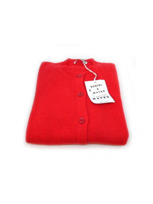 Woman cardigan sweater art.511, 100% Cashmere Made in Italy Woman cardigan sweater art.511, 100% Cashmere Made in Italy