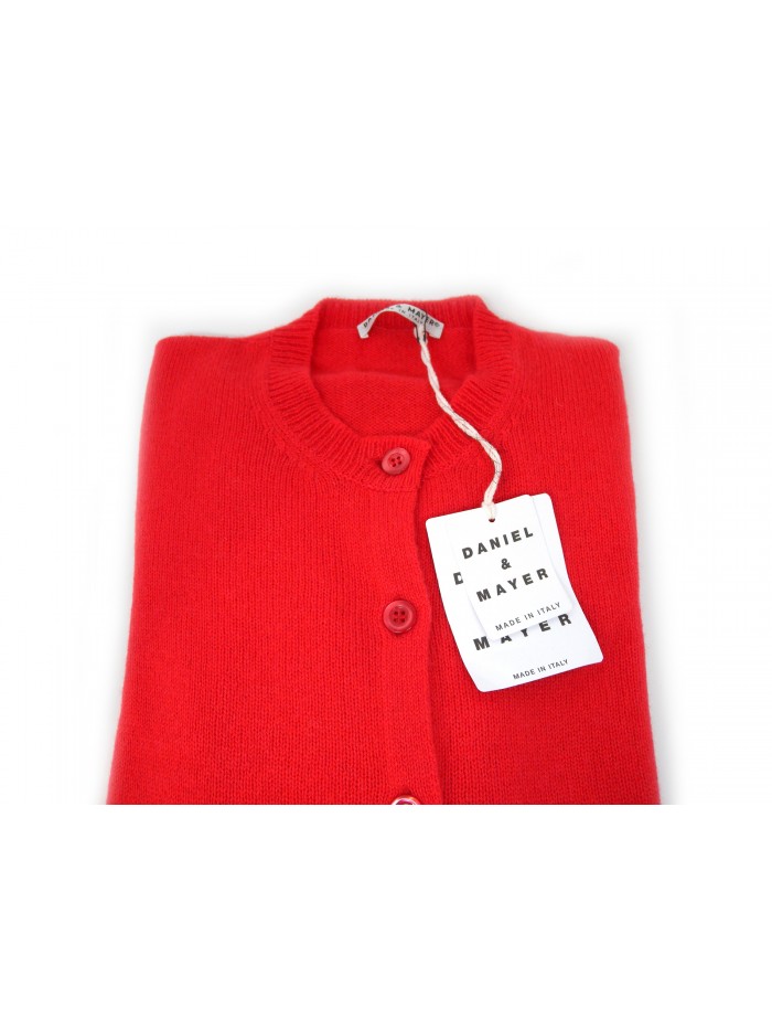 Woman cardigan sweater art.511, 100% Cashmere Made in Italy