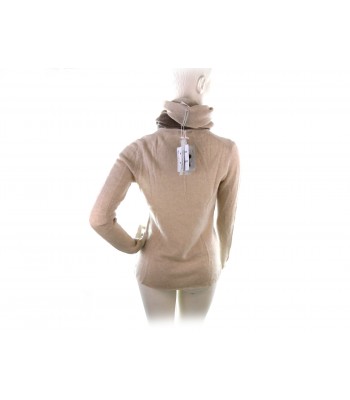 Women's shirt art.W03012, 100% Cashmere Made in Italy, wide V-neck 2