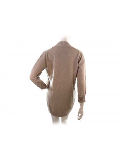 Maglia donna cardigan art.738, 100% Cashmere Made in Italy,