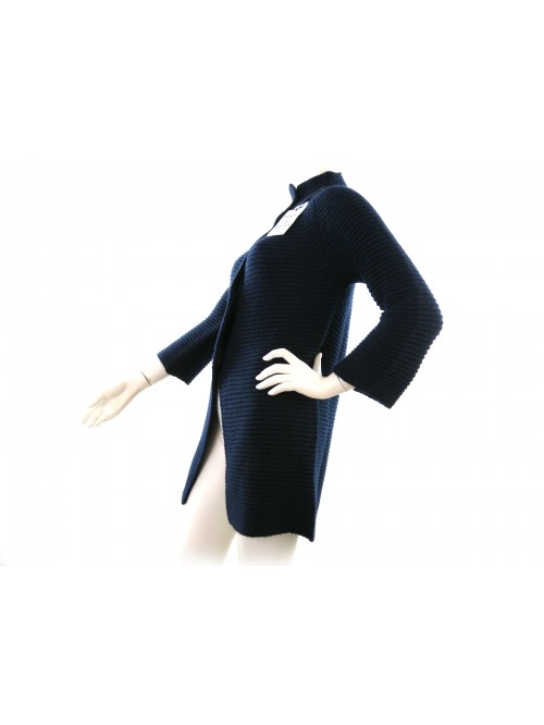 Maglia donna cardigan art.835, 100% Cashmere Made in Italy,