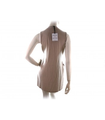 Gilet donna lungo art.706 100% Cashmere Made in Italy tessuto a 2 fili 2