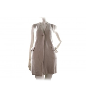 Daniel & Mayer Gilet donna lungo art.706 Beige