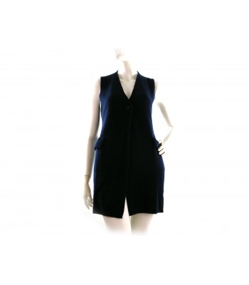 Daniel & Mayer Gilet woman long art.706 Blue