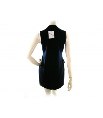 Gilet woman long art.706 100% Cashmere Made in Italy 2-thread fabric 2