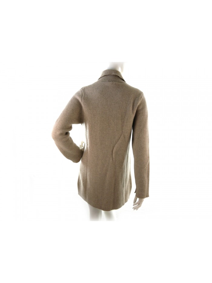 Women's double breasted jacket shirt art.501-68 100% Cashmer Made in Italy