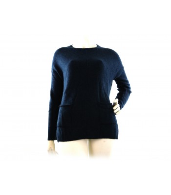 Daniel & Mayer Women's sweater round neck art.70100 Navy Blue