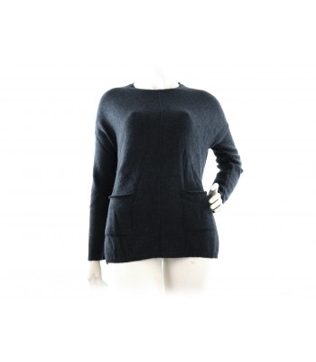 Daniel & Mayer Women's sweater round neck art.70100 Antacite