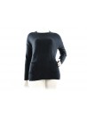 Woman crew neck sweater art.501-68, 100% Cashmere Made in Italy,