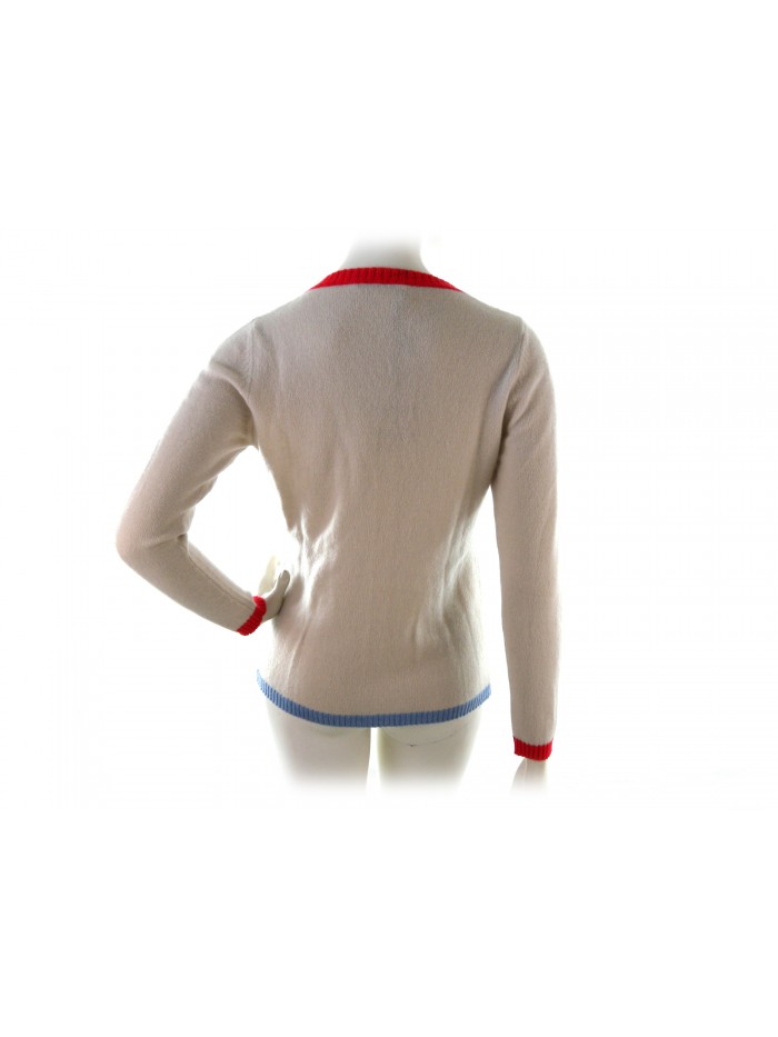 Twin Set woman Cardigan + Gilet art.602 / 603, 100% Cashmere Made in Italy