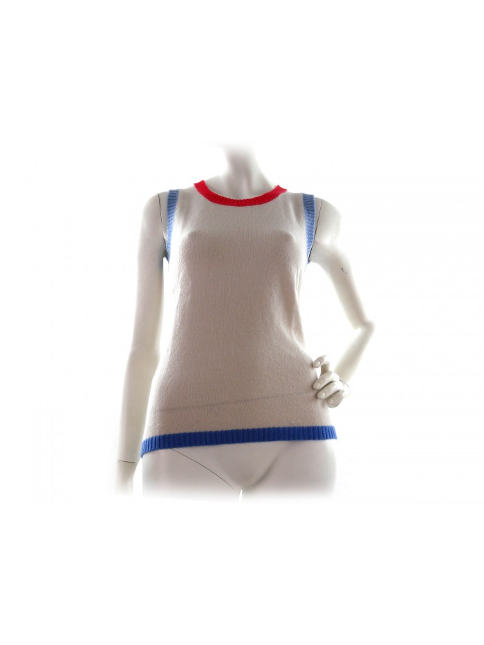 Twin Set woman Cardigan + Gilet art.602 / 603, 100% Cashmere Made in Italy