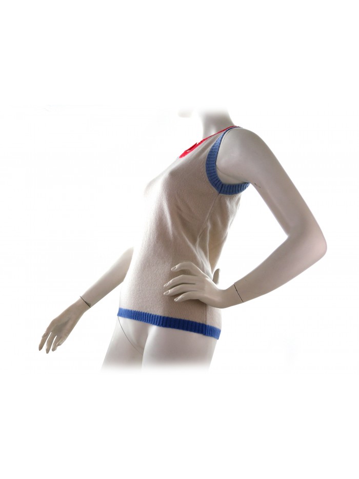 Twin Set donna Cardigan+Gilet art.602/603, 100% Cashmere Made in Italy