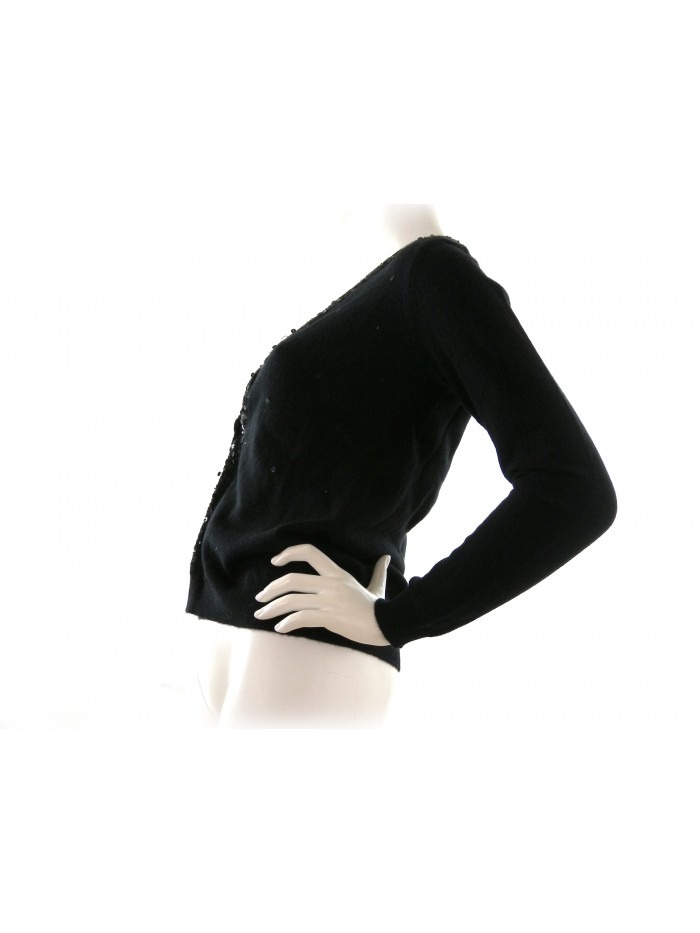 Twin Set woman Elegant Cardigan + Tank art.W701 / 52, 100% Cashmere Made in Italy,