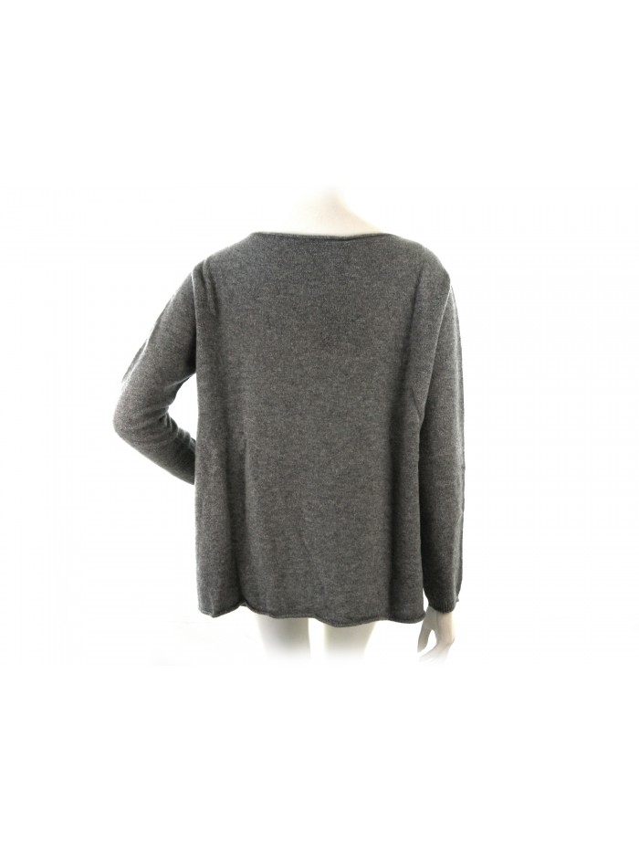 Maglia donna art.58645, 100% Cashmere Made in Italy,