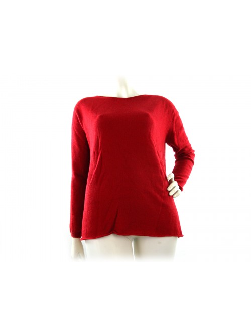 Maglia donna art.58645, 100% Cashmere Made in Italy,