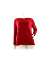 Women's shirt art.58645, 100% Cashmere Made in Italy,