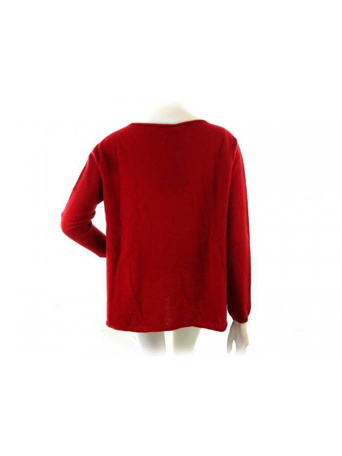Maglia donna art.58645, 100% Cashmere Made in Italy,
