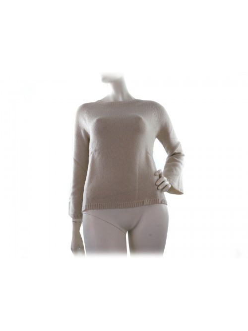 Women's shirt art.W03012, 100% Cashmere Made in Italy, wide V-neck Women's shirt art.W03012, 100% Cashmere Made in Italy, wide V-neck