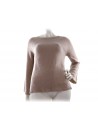 Women's shirt art.76105, 100% Cashmere Made in Italy,