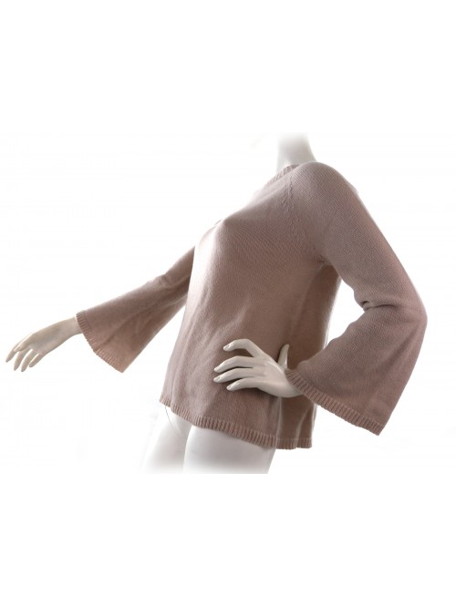 Women's shirt art.76105, 100% Cashmere Made in Italy,