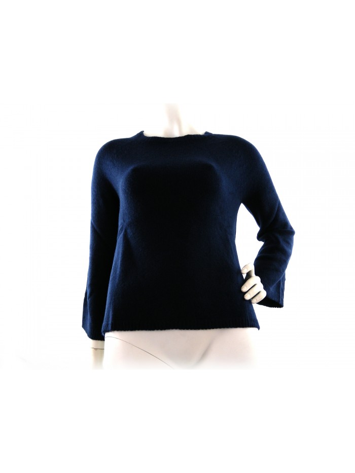 Maglia donna art.76105, 100% Cashmere Made in Italy,