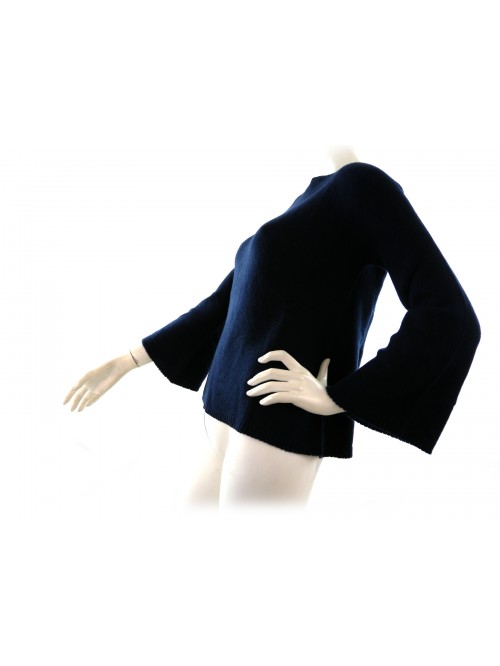 Women's shirt art.76105, 100% Cashmere Made in Italy,