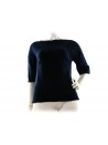 Women's shirt art.58651, 100% Cashmere Made in Italy,