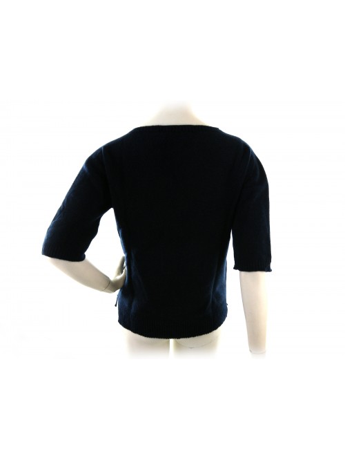 Maglia donna art.58651, 100% Cashmere Made in Italy,