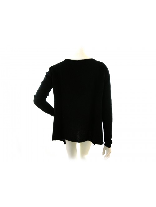 Women's shirt art.18239, 100% Cashmere Made in Italy,