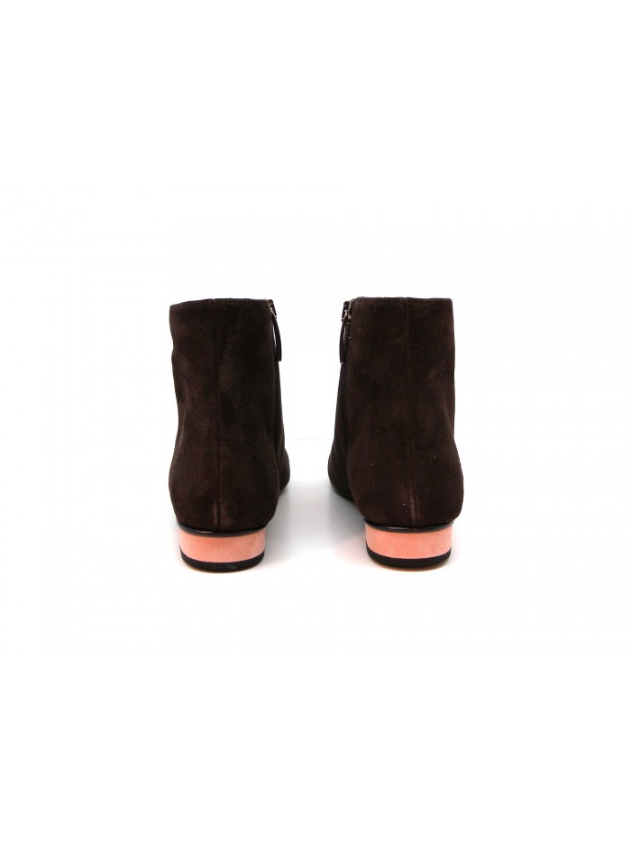 Lè Piege Scarpa donna art.Anne Cioccolato-Cipria