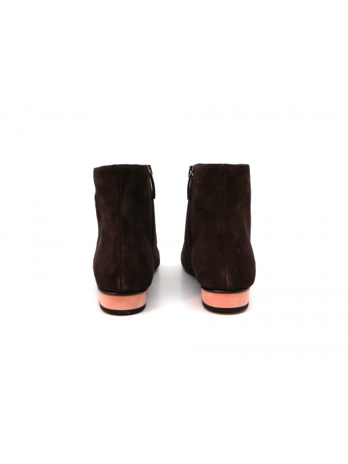 Lè Piege Woman shoe art.Anne Chocolate-Powder