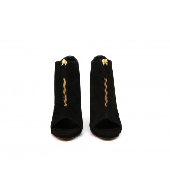 Vincenzo Piccolo Scarpa donna Mod. P10 Camoscio Nero 2