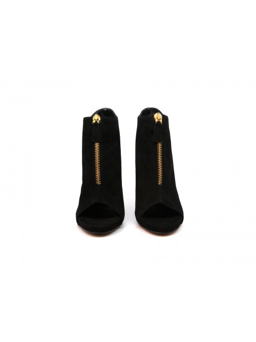 Vincenzo Piccolo Scarpa donna Mod. P10 Camoscio Nero