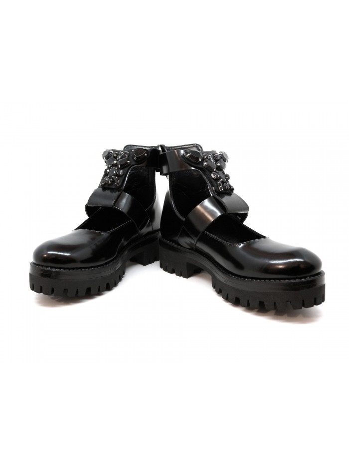 Lorenzo Mari Scarpa donna art. 3021 Abrasiv Nero