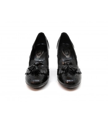 Tod's Scarpa donna Mod. Inglesina Frangia Nero 2