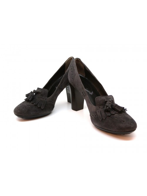 Tod's Scarpa donna Mod. Inglesina Frangia Ombra