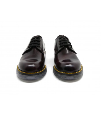 Woman shoe Mod. 3498NV Dover low lace-up shoes with sole in carrarmato, brushed leather Made in Italy. 2