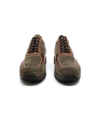 YOD Scarpa donna Mod. 3031 Camoscio Vernice Taupè 2