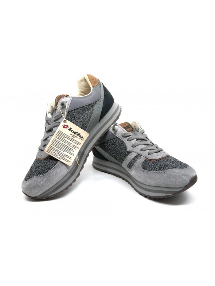 Lotto Man shoe Mod. T0829 Rhazhe GRY CEM / Asphalt legend