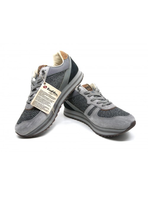 Lotto Man shoe Mod. T0829 Rhazhe GRY CEM / Asphalt legend